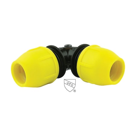 Home-Flex Underground 1 IPS x 1 in. Dia. IPS Polyethylene Elbow HO6397